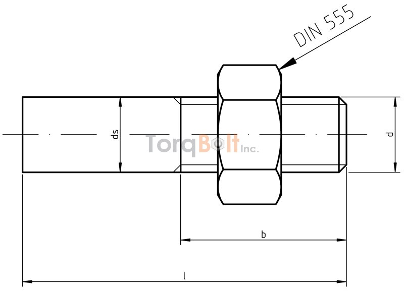 DIN 525 Welding Studs/Weld Studs
