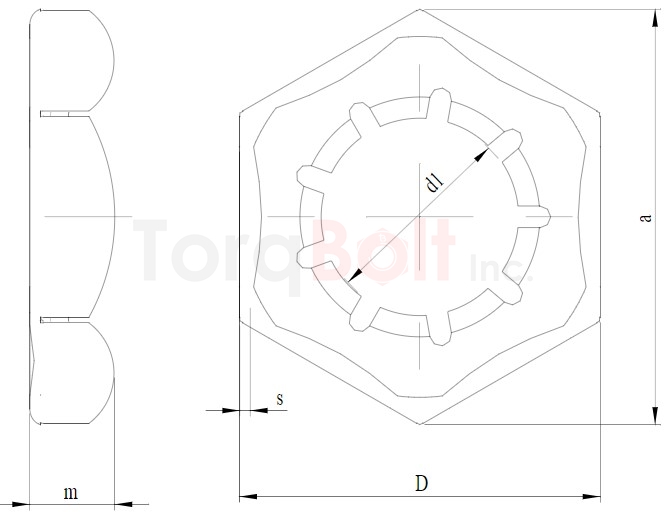 DIN 7967 Self Locking Counter (PAL) Nuts