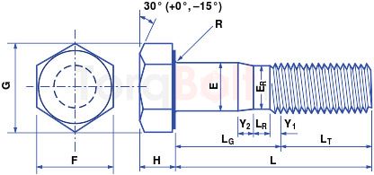 ASTM F3111 Heavy Hex Bolts