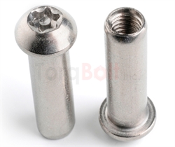 Hexalobular + Pin Security Barrel Nuts