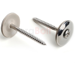 Pozi Raised Countersunk Woodscrews 25mm Sealing Washer