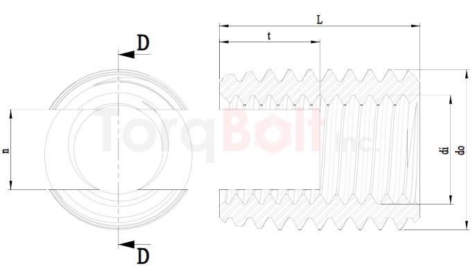 Self Tapping Insert Type 302