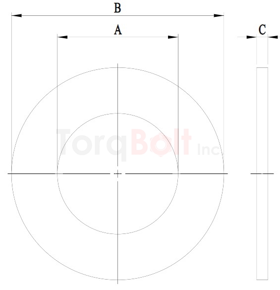 USA Flat Washers